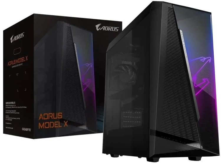 Игровой компьютер GIGABYTE Aorus GB-AMXI9N8A-2051 Midi-Tower, Intel Core i9-11900K, 16 ГБ DDR4, 3 ТБ SSD, NVIDIA GeForce RTX 3080, ОС не установлена - купить! 