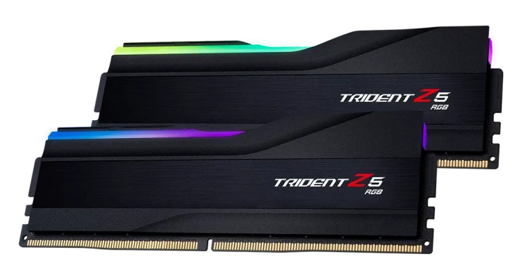 Оперативная память DDR5 96 Gb 6000 MHz G.Skill TRIDENT Z5 RGB Black (F5-6000J3036F48GX2-TZ5RK) купить! 