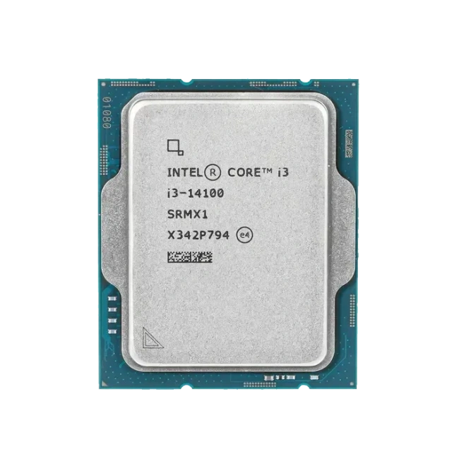 Процессор Intel Core i3-14100 (3.5 ГГц - 4.7 ГГц / LGA1700 / кол-во ядер: 4  / TDP 110 Вт), OEM купить! 
