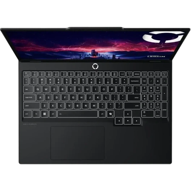 Ноутбук Lenovo Legion 5 15AHP10 (AMD Ryzen 7 260 3.8GHz/15.1" 2560x1600, OLED/16Gb/512Gb SSD/NVIDIA GeForce RTX5060 8Gb/Win 11 Home) 83M00001US, Black - фото