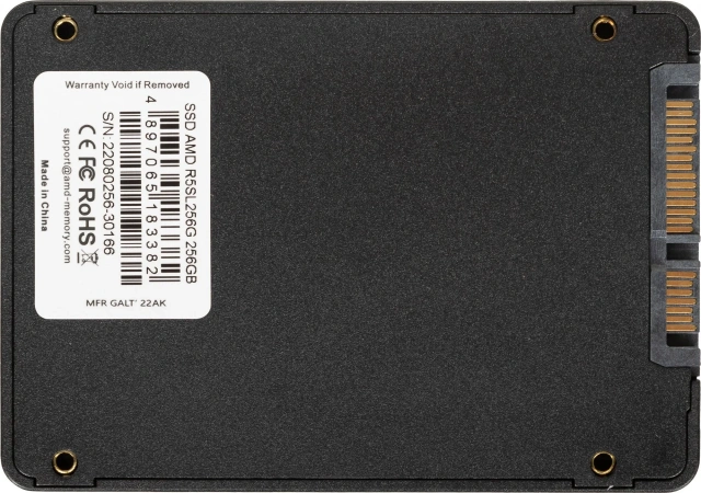 Твердотельный накопитель SSD 256 ГБ 2.5" SATA AMD Radeon R5 (R5SL256G) купить! 