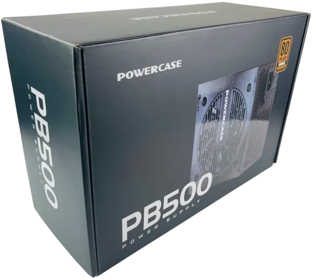 Блок питания Powercase 500W PB500 Black (PS-500B-DC) купить! 