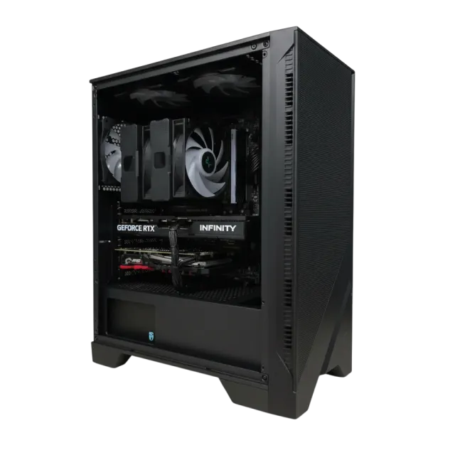 Игровой компьютер 992608 (Core i5-12400F 2.5 ГГц/Intel B760/32 ГБ DDR5 6 ГГц/1024 ГБ SSD/RTX 5060 Ti 16 ГБ/Wi-Fi/650W/MSI MAG FORGE 120A AirFlow) - купить по выгодной цене!