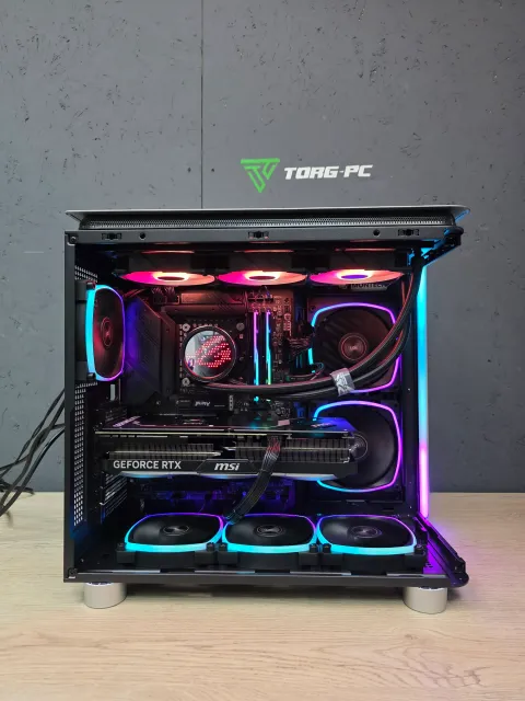 Игровой компьютер 685216 (Core i9-13900K 3.0 ГГц/Z790/64 ГБ DDR5 6.0 ГГц/GeForce RTX 5080 24 ГБ/Блок 1000W/Wi-Fi/Корпус Montech KING 95 ULTRA TG SPCC Cold Steel/Win 11 Pro Trial) - купить по выгодной цене!