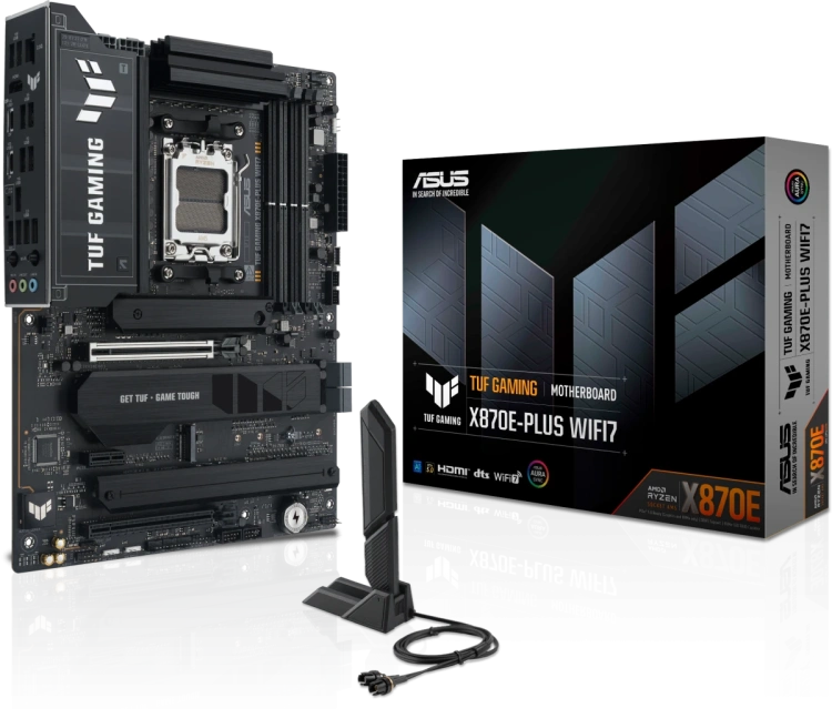 Материнская плата ASUS TUF GAMING X870E-PLUS WIFI7 (90MB1M70-M0EAY0) купить! 