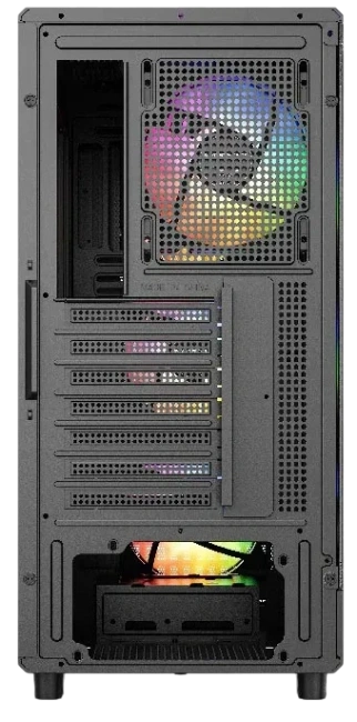 Компьютерный корпус Powercase Mistral PA4B FRGB Fan Black (CMPAB-L4) купить! 
