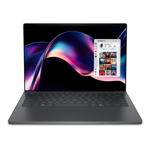 Ноутбук Dell XPS 14 (Intel Core Ultra 7 355/14" 1920x1200/16Gb/512Gb SSD/Intel/Wi-Fi 7/Bluetooth/Win 11 Home) Graphite - фото