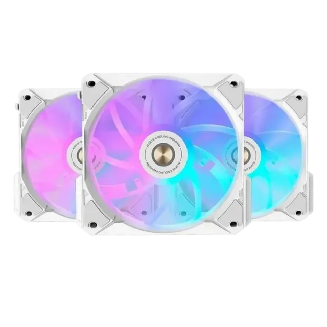 Вентилятор для корпуса ALSEYE Cooling Fan i12W-K3 White PWM купить! 