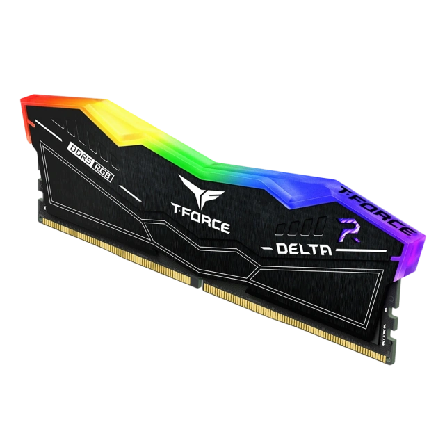 Оперативная память 64 Gb 6000 MHz Team Group T-FORCE DELTA RGB Black (FF3D564G6000HC30CDC01) купить! 