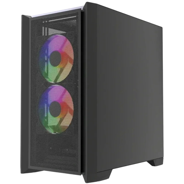 Компьютерный корпус Powercase ALISIO Micro Z3B ARGB V2 ARGB Black (CAMZB-A3-V2) купить! 