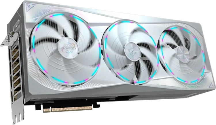 Видеокарта Gigabyte GeForce RTX 5080 AORUS MASTER ICE OC 16Gb (GV-N5080AORUSM ICE-16GD), Retail купить! 