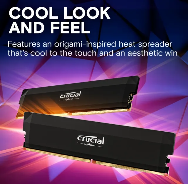 Оперативная память 32 Gb 6000 MHz Crucial (CP2K16G60C36U5B) купить! 