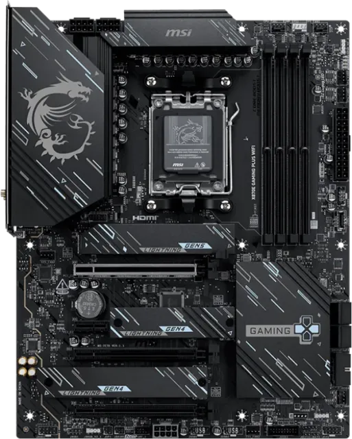 Материнская плата MSI X870E GAMING PLUS WIFI купить! 