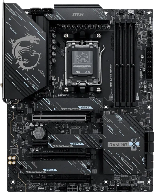 Материнская плата MSI X870E GAMING PLUS WIFI купить! 