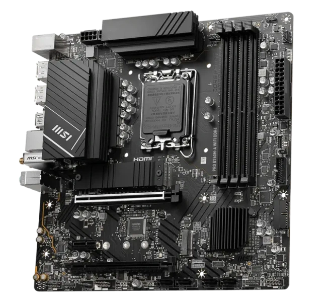 Материнская плата MSI PRO B760M-A WIFI DDR4 купить! 