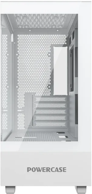 Компьютерный корпус Powercase Vision Micro M TG White (CVMMW-L0) купить! 