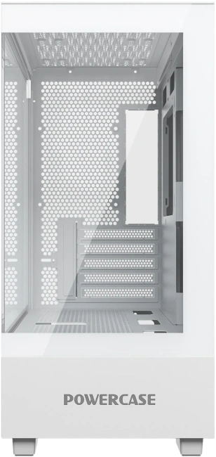 Компьютерный корпус Powercase Vision Micro M TG White (CVMMW-L0) купить! 