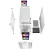 Компьютерный корпус Deepcool CC360 TG WH ARGB White (R-CC360-BKAPM3-G-1) купить! 