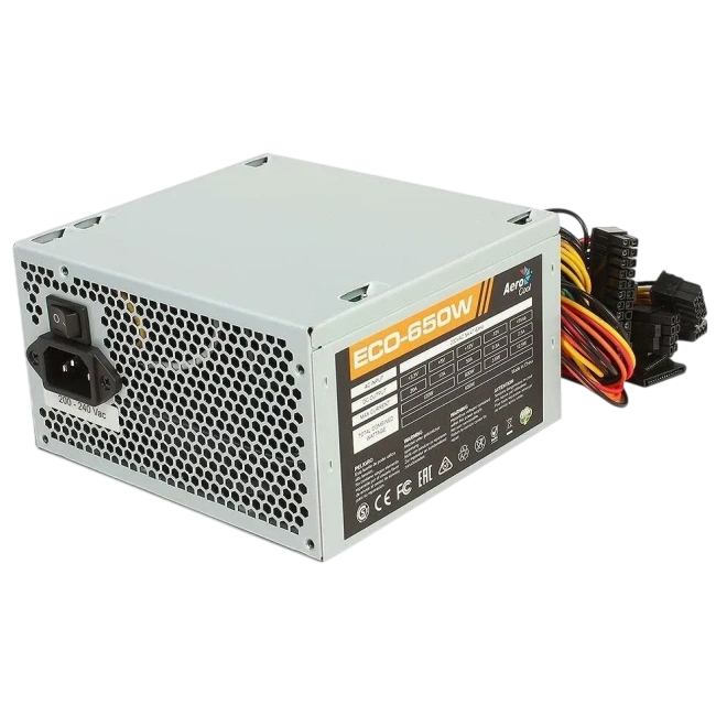 Блок питания Aerocool 650W ECO-650W (Aerocool ECO-650W) купить! 