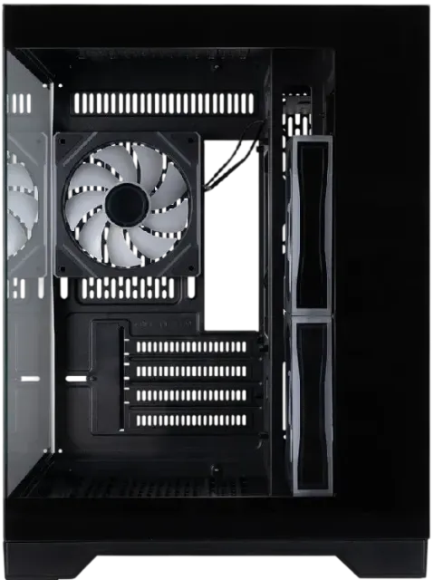 Компьютерный корпус 1STPLAYER MEGAVIEW MV6-TP ARGB Black (MV6-TP-BK-2FC7R-1FC7) купить! 