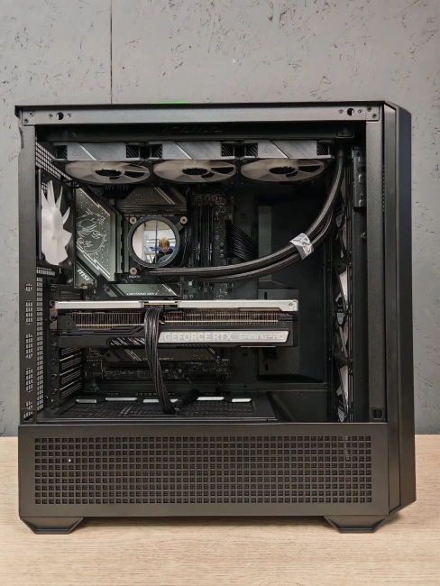 Игровой компьютер 691916 (i7-14700KF 3.4 ГГц/Z790/64 ГБ 6000 MHz DDR5/2 ТБ SSD/RTX 5090 32 ГБ/Wi-FI/1000W/Cougar MX600 RGB черный) - купить по выгодной цене!