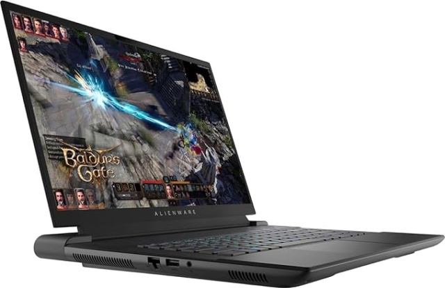 Ноутбук Dell Alienware M16 (AMD Ryzen 9-7845HX/16" 2560x1600/240Hz/16Gb/1024b SSD/NVIDIA GeForce RTX 4070 8Gb/Win 11 Home) Dark Metallic Moon - фото