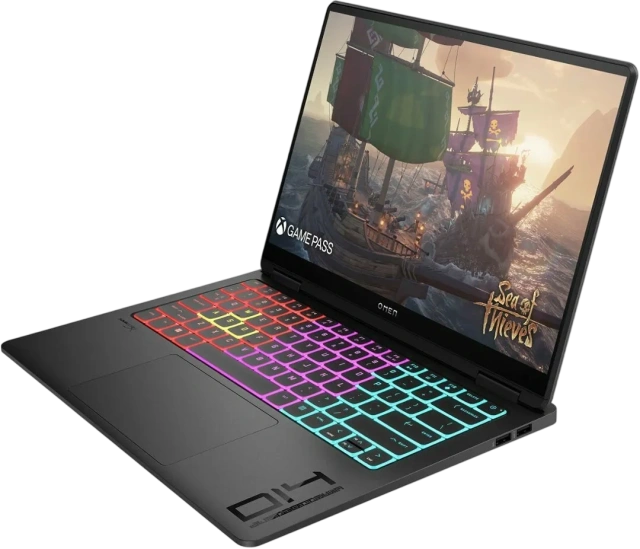 Ноутбук HP OMEN Transcend 14-fb0667nr (Core Ultra 7 155H/14" 2.8K OLED/16Gb/2Tb SSD/RTX 4060 8Gb/Win 11 H) - фото
