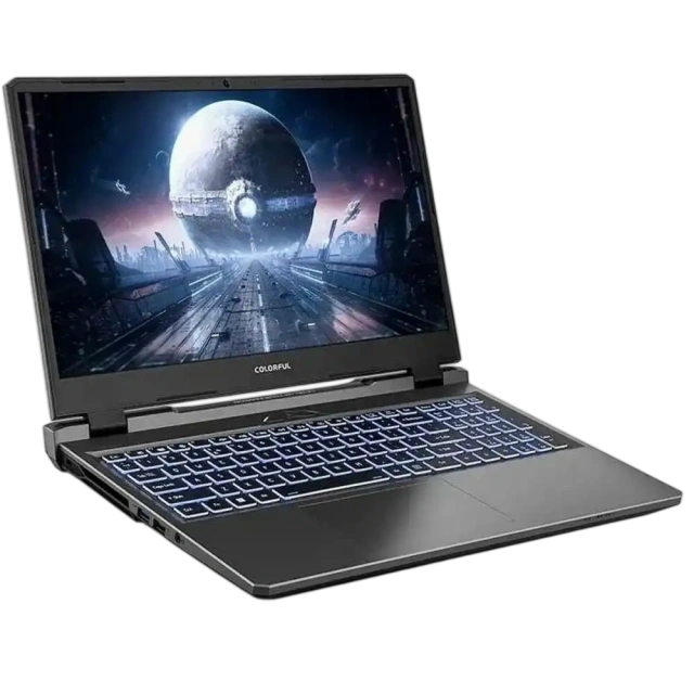 Ноутбук Colorful Evol P15 24 (Core i5-12500H/15.6" 1920x1080 144Hz/16Gb/512Gb SSD/RTX 4050 6Gb/Win11) Grey - фото