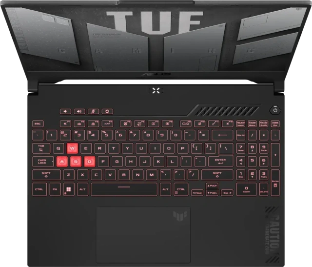 Ноутбук ASUS TUF Gaming FA507NUR (AMD Ryzen 7 7435H/15.6" FHD/16Gb/512Gb SSD/NVIDIA GeForce RTX 4050/Win 11 Home) Серый - фото