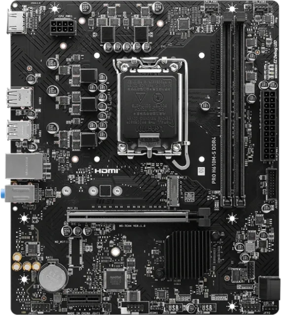 Материнская плата MSI PRO H610M-S DDR4 купить! 
