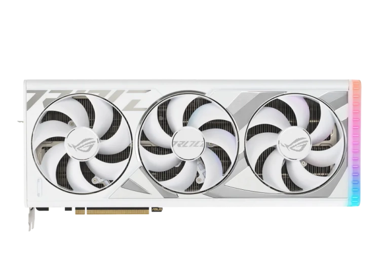 Видеокарта ASUS GeForce RTX 4080 ROG STRIX GAMING OC White 16GB (ROG-STRIX-RTX4080-O16G-WHITE), Retail купить! 