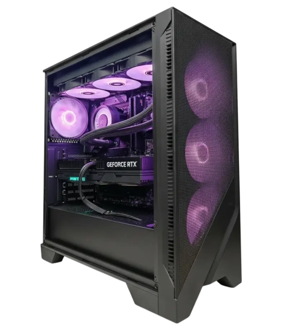 Игровой компьютер 991627 (Core i9-14900KF 3.2 ГГц/Intel Z790/128 ГБ DDR5 6.0 ГГц/1024 ГБ SSD/RTX 5070 Ti 16 ГБ/Wi-Fi/850W/MSI MAG FORGE 320R AirFlow TG ARGB) - купить по выгодной цене!