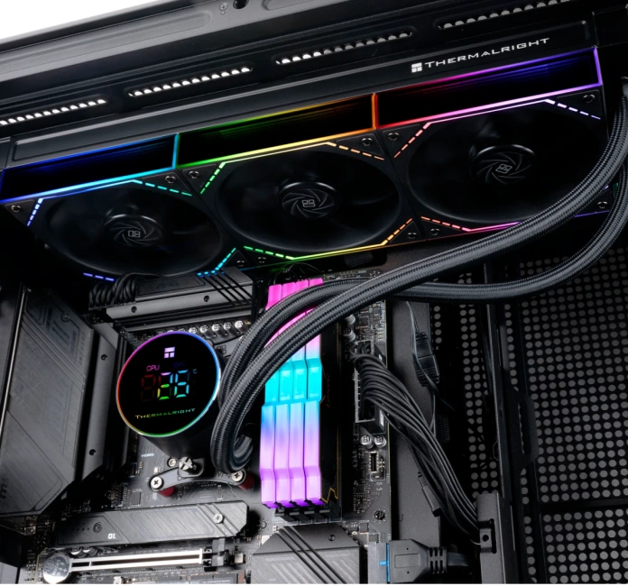 Система водяного охлаждения Thermalright Frozen Magic 360 Digital ARGB Black V2 (TRFM360DABV2) купить! 