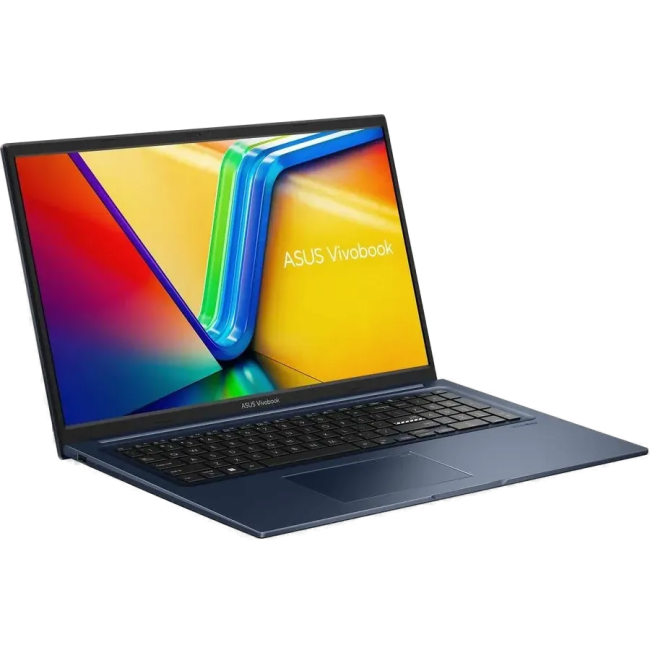 Ноутбук ASUS Vivobook 17 X1704ZA-AU343 (Intel Core i5 1235U/17.3"/1920x1080/16Gb/512Gb SSD/Без ОС) 90NB10F2-M00DF0, Blue - фото