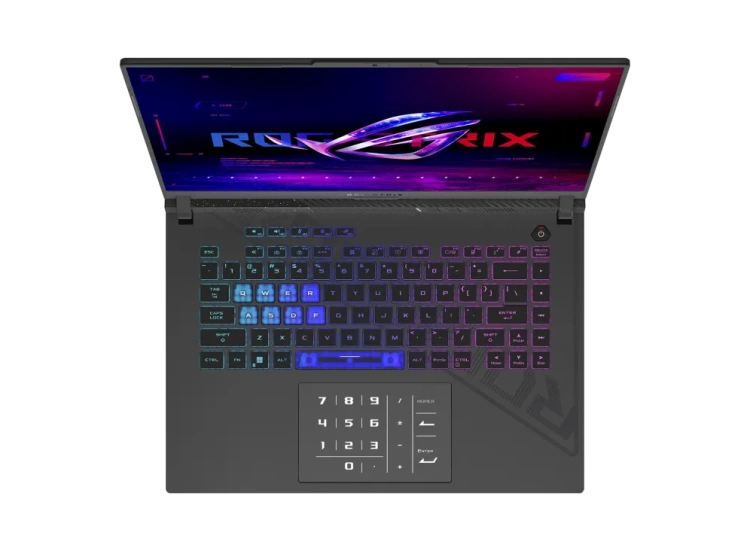 Ноутбук ASUS ROG Strix G16 G614JIR (Core i9 14900HX/16"/2560x1600/32Gb/4Tb SSD/RTX 4070/Win 11 Pro) Green - фото