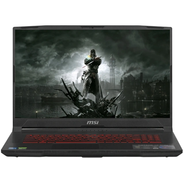 Ноутбук MSI Katana 17 B13UCR-1612XRU (Core i5 13420H/17.3" 1920x1080/16Gb/1Tb SSD/NVIDIA GeForce RTX 3050 4GB/DOS) Grey - фото