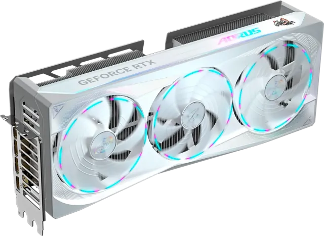 Видеокарта Gigabyte GeForce RTX 5080 AORUS MASTER ICE OC 16Gb (GV-N5080AORUSM ICE-16GD), Retail купить! 