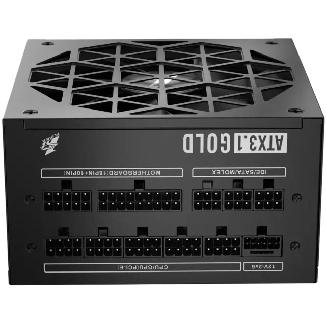 Блок питания 1STPLAYER 850W ACK GOLD  Black (HA-850BA2-BK) 16 Pin (PCIe 5.0 Connector Cable Details) купить! 