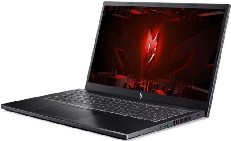 Ноутбук Acer Nitro V 15 ANV15-41-R6KT (AMD Ryzen 5 7535HS/15.6" FHD/16Gb/512Gb SSD/NVIDIA GeForce RTX 3050 6GB/Без ОС) Black - фото