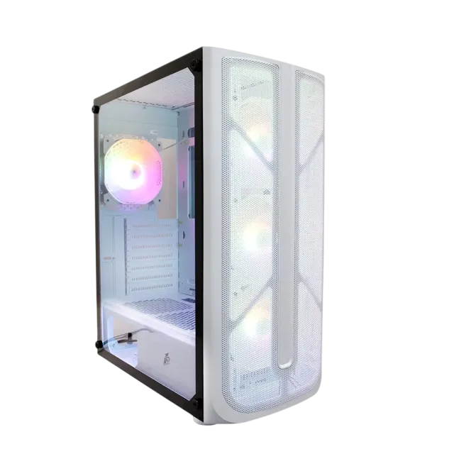Компьютерный корпус 1STPLAYER FIREBASE X4 (X4-WH-4F1-W) White купить! 