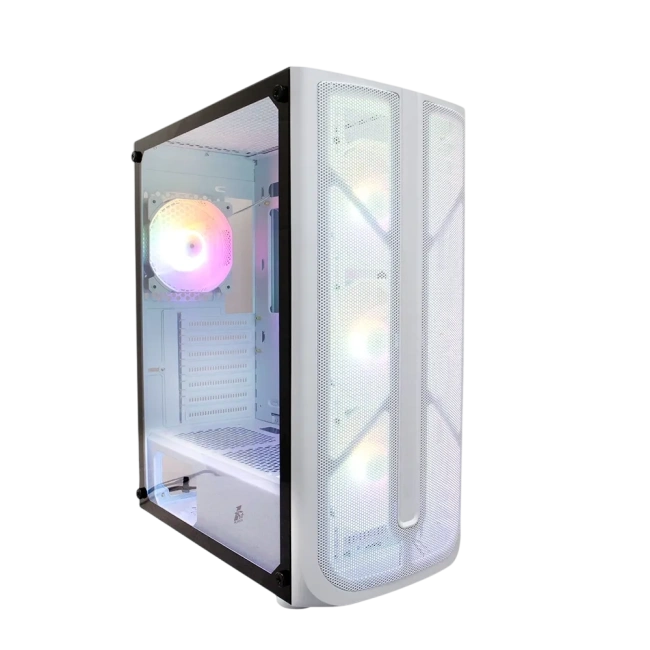 Компьютерный корпус 1STPLAYER FIREBASE X4 (X4-WH-4F1-W) White купить! 