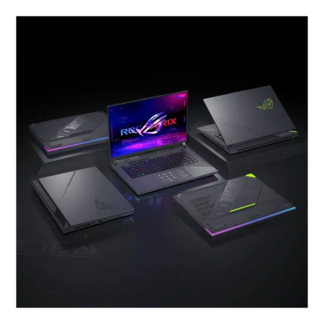 Ноутбук Asus ROG Strix G614FR (AMD Ryzen 9 9955HX/16"/2560x1600/16GB/1Tb SSD/GeForce RTX 5070Ti 12GB/Win 11 Home) Green - фото