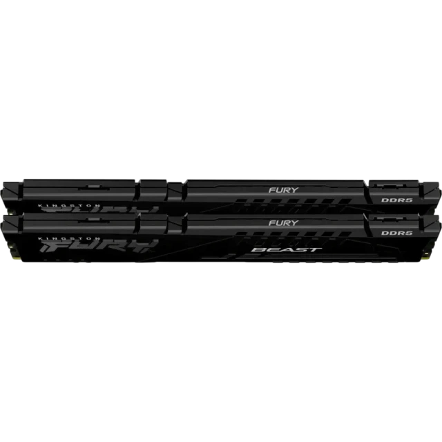 Оперативная память DDR5 64 Gb 6000 MHz Kingston FURY Beast Black (KF560C30BBK2-64) купить! 