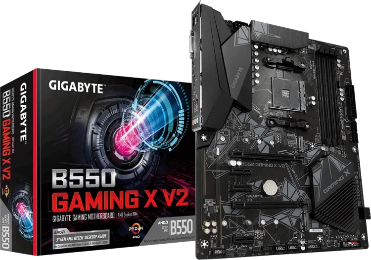 Материнская плата Gigabyte B550 GAMING X V2 1.3 купить! 