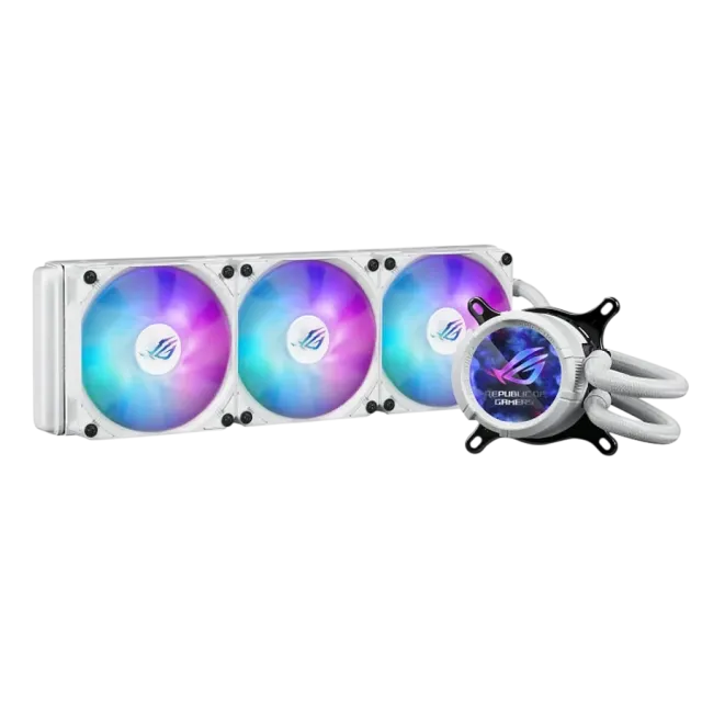 Система водяного охлаждения ASUS ROG STRIX LC III 360 ARGB LCD WHT (90RC00W2-M0UAY0) купить! 