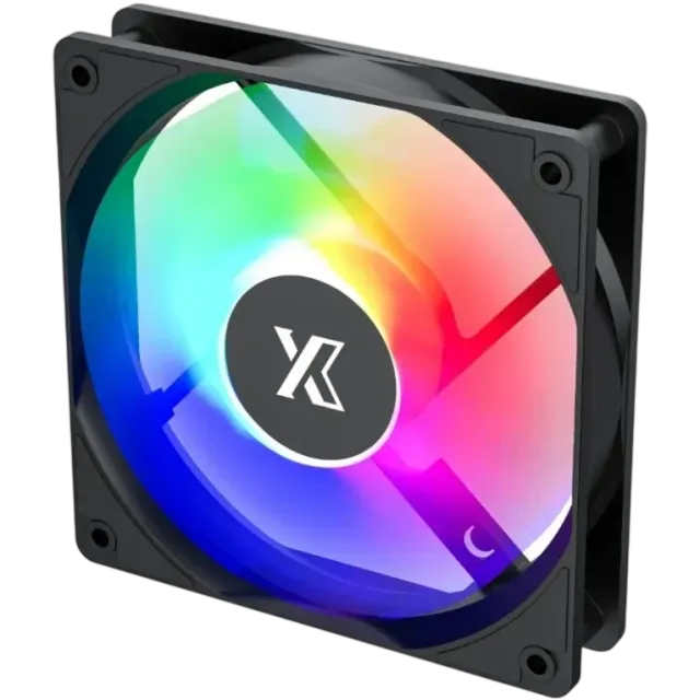 Вентилятор для корпуса XASTRA FC120B FRGB Black (FC120-1BF-SBP-GL) купить! 