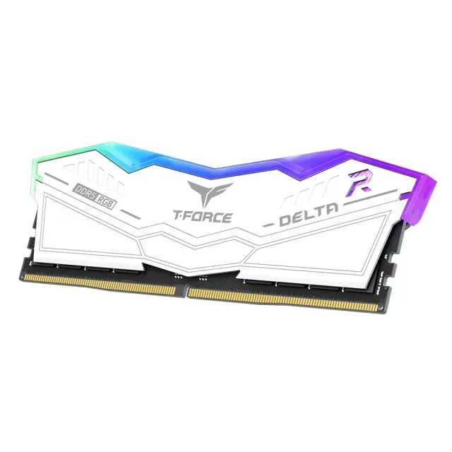 Оперативная память 64 Gb 6000 MHz Team Group T-FORCE DELTA RGB White (FF4D564G6000HC38ADC01) модулей 2 купить! 