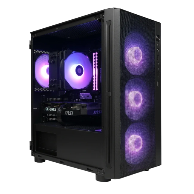 Игровой компьютер 990468 (Ryzen 5 3600 3,6 ГГц/AMD B550/32 ГБ 3,2 ГГц/1024 ГБ SSD/RTX 2060 SUPER 8 ГБ/Wi-Fi/650W/ACD Citadel 104 ARGB Fan Black) - купить по выгодной цене!