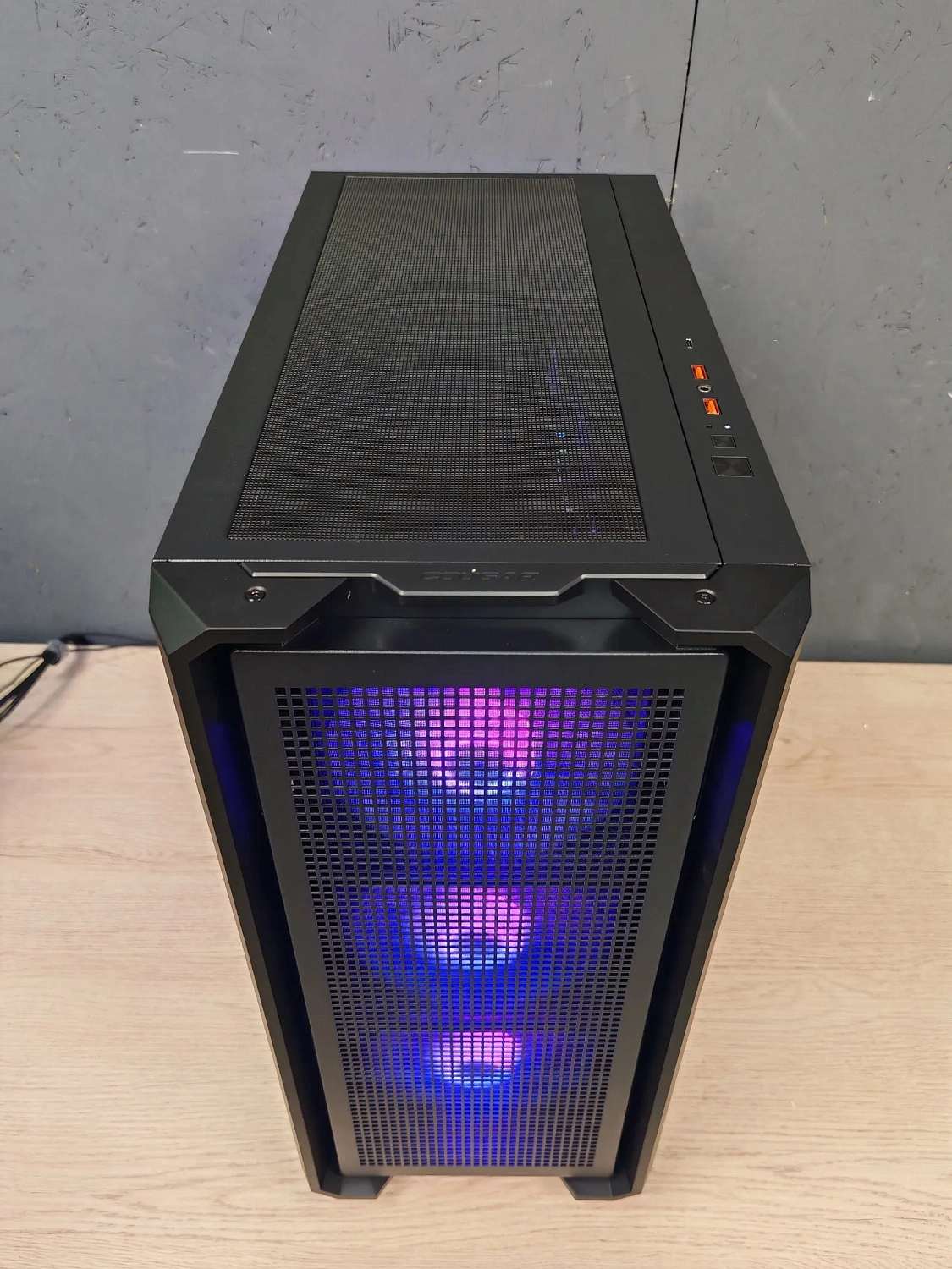 Игровой компьютер 989686 (Ryzen 7 7800X3D 4,2 ГГц/AMD B850/32 ГБ DDR5 6 ГГц/2048 ГБ SSD/RX 9070 XT 16 ГБ/Wi-Fi/1000W/MSI MAG FORGE 320R AirFlow TG ARGB)