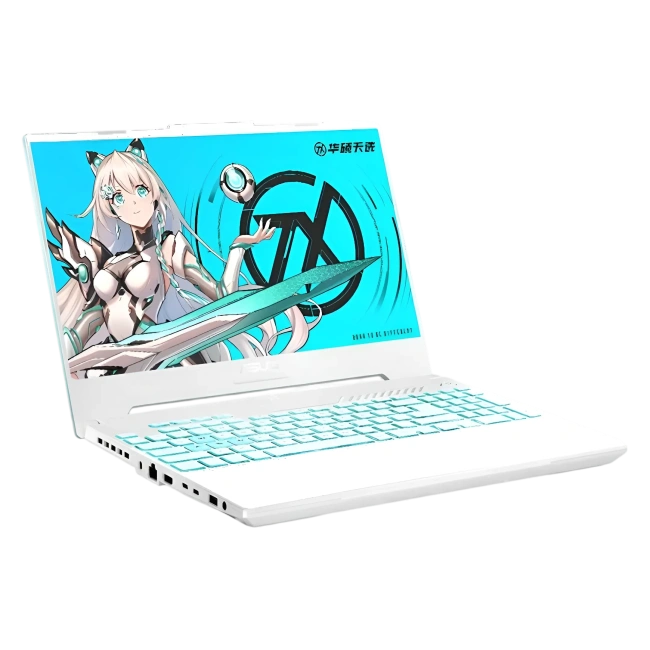 Ноутбук Asus TUF Gaming A15 FA507NV (AMD Ryzen 7 7735HS/15.6"/1920x1080/16Gb/1024Gb SSD/NVIDIA GeForce RTX 4060/Win 11 Pro) Бирюзовый - фото